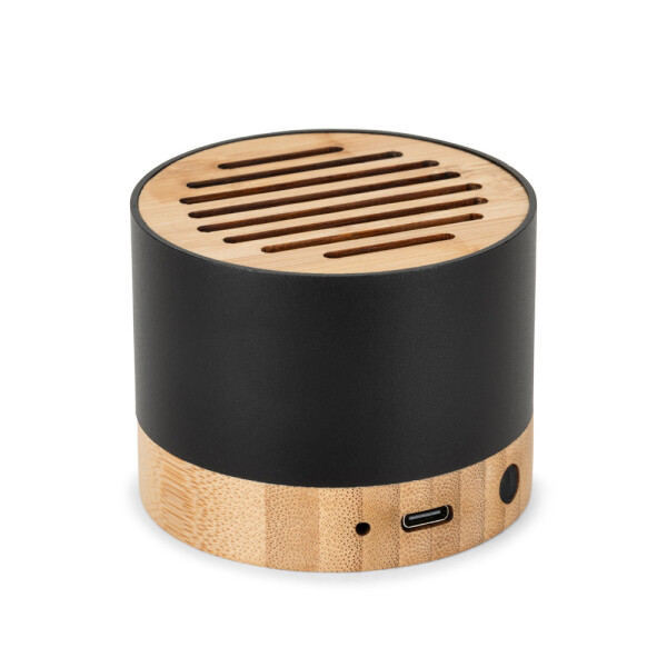 FERDINAND. Portable speaker made of recycled aluminum (100% rAL) with 3 hours of battery life