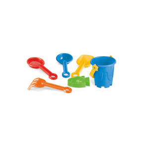 VALLARTA. PP beach bucket with 5 accessories - Reklamnepredmety