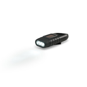 SOLARKY. Compact 0.5 W ABS torch with 3 white LEDs with 90 lumens - Reklamnepredmety