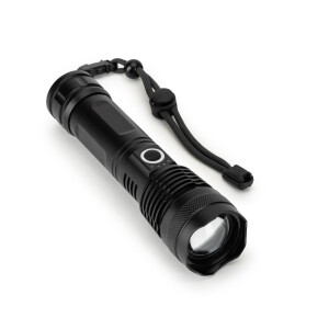 YVIAN. Rechargeable 10 W torch made from aluminium (100% rAL) - Reklamnepredmety