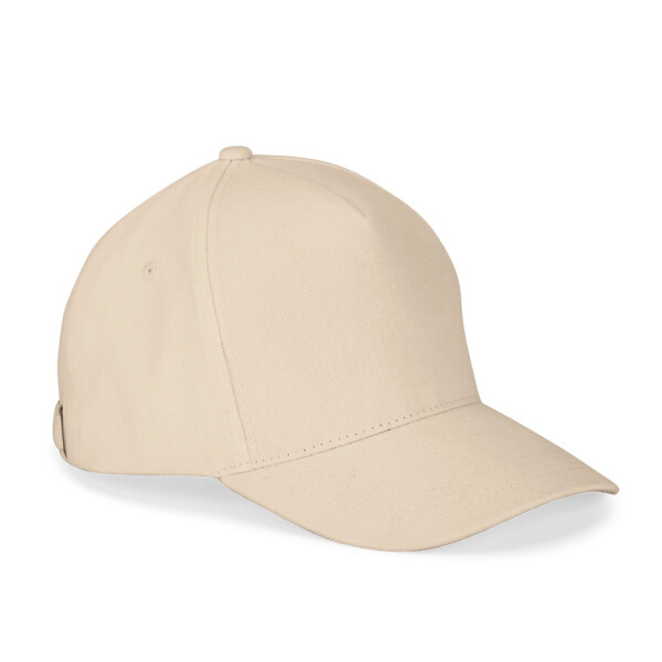 ASHTON. 100% cotton cap (260 g/m²) with 5 panels
