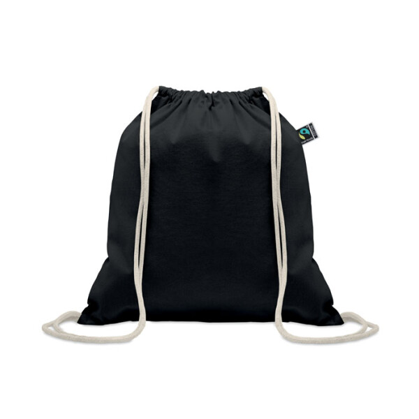 OSOLE DRAW COLOUR Drawstring backpack, Fairtrade 180g