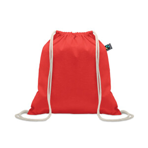 OSOLE DRAW COLOUR Drawstring backpack, Fairtrade 180g - Reklamnepredmety