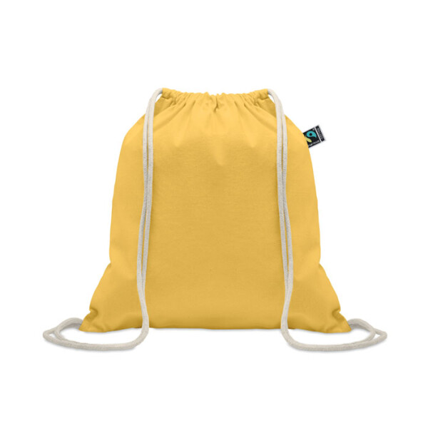 OSOLE DRAW COLOUR Drawstring backpack, Fairtrade 180g