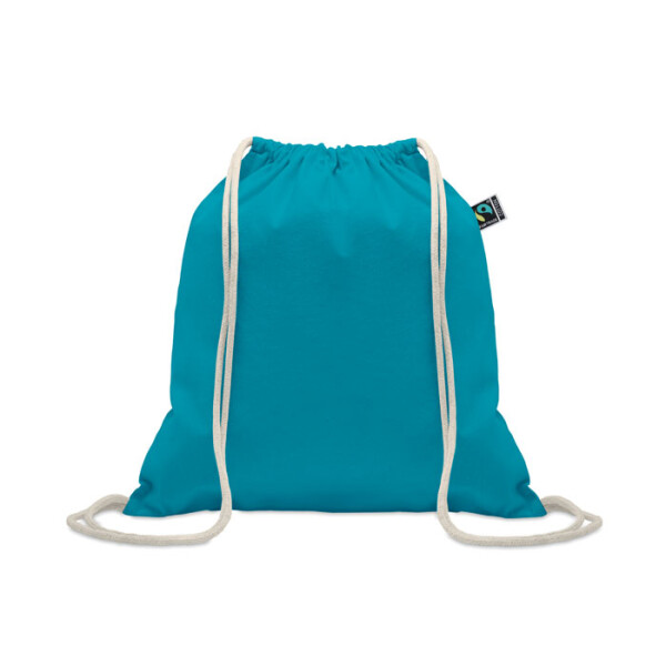 OSOLE DRAW COLOUR Drawstring backpack, Fairtrade 180g
