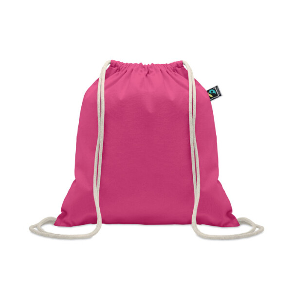 OSOLE DRAW COLOUR Drawstring backpack, Fairtrade 180g