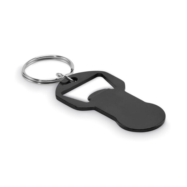 CLAVE Aluminum key ring with opener