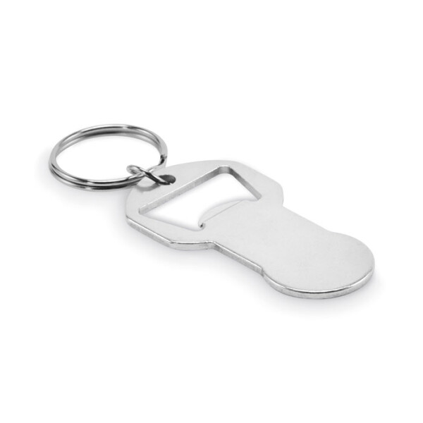 CLAVE Aluminum key ring with opener