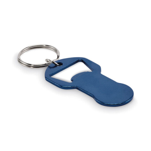 CLAVE Aluminum key ring with opener