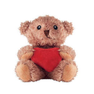 CUDDLE Teddy bear with heart - Reklamnepredmety