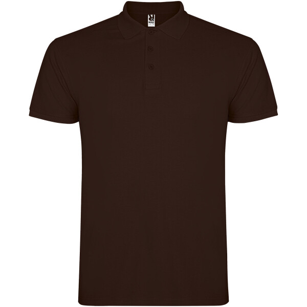 Star short sleeve men's polo