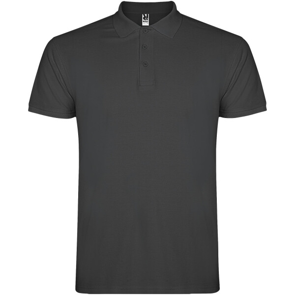Star short sleeve men's polo