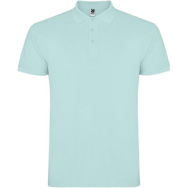 Star short sleeve men's polo