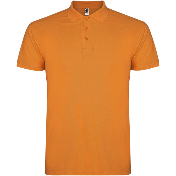 Star short sleeve men's polo