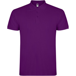 Star short sleeve men's polo - Reklamnepredmety