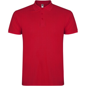 Star short sleeve men's polo - Reklamnepredmety