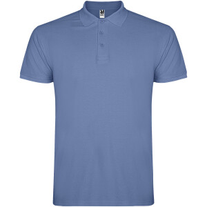 Star short sleeve men's polo - Reklamnepredmety