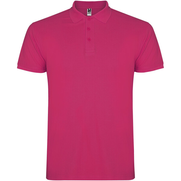 Star short sleeve men's polo