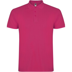 Star short sleeve men's polo - Reklamnepredmety