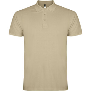 Star short sleeve men's polo - Reklamnepredmety