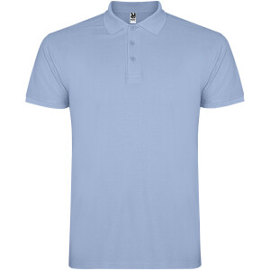 Star short sleeve men's polo - Reklamnepredmety