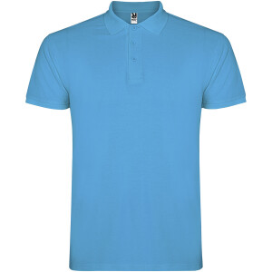 Star short sleeve men's polo - Reklamnepredmety
