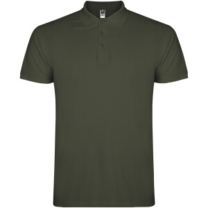 Star short sleeve men's polo - Reklamnepredmety