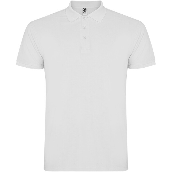 Star short sleeve men's polo