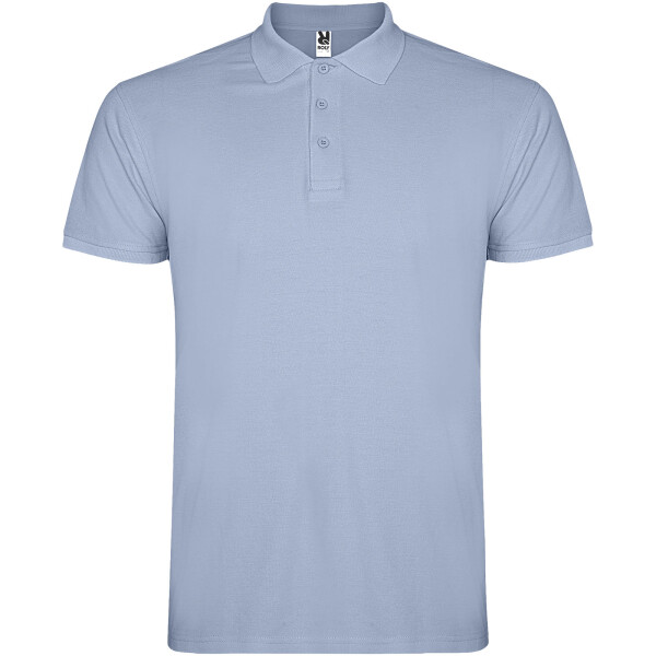 Star short sleeve men's polo
