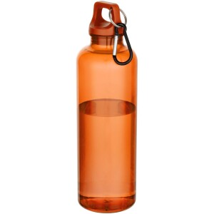 Oregon 750 ml RCS recycled plastic water bottle with carabiner - Reklamnepredmety