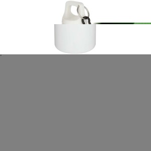 Oregon 750 ml solid colour RCS recycled plastic water bottle with carabiner   - Reklamnepredmety