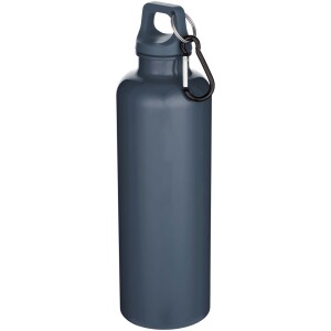 Oregon 750 ml solid colour RCS recycled plastic water bottle with carabiner - Reklamnepredmety