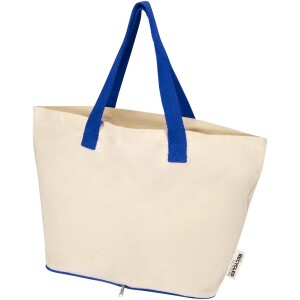 Sierra 140 g/m² GRS recycled foldable cotton tote bag 7L - Reklamnepredmety