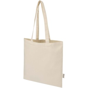 Peru Blend 180 g/m² GRS recycled cotton tote bag 7L - Reklamnepredmety