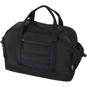 Puffer GRS recycled duffel bag with insulated bottom 30L - Reklamnepredmety