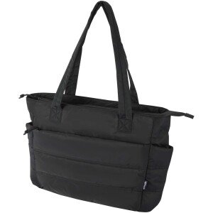 Puffer 15.6" GRS recycled laptop tote bag 18L - Reklamnepredmety