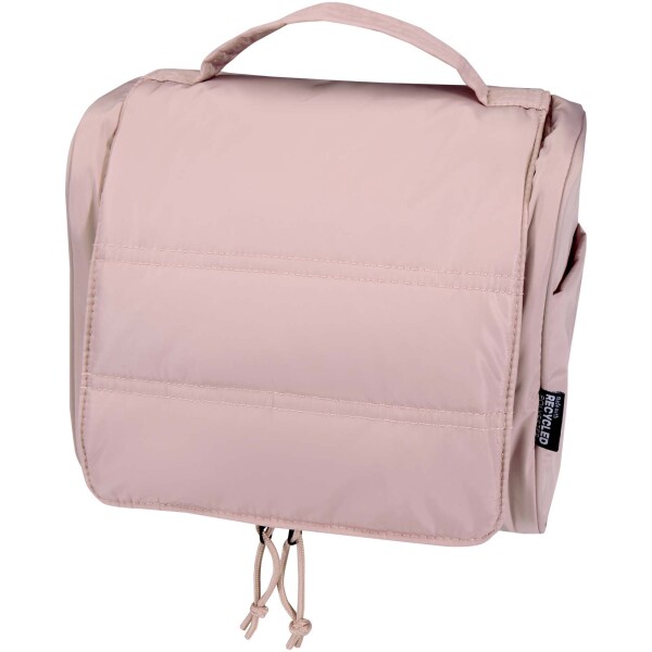 Puffer GRS recycled hangable toiletry bag 8L