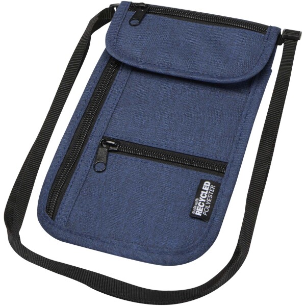 Ross GRS recycled smart travel pouch