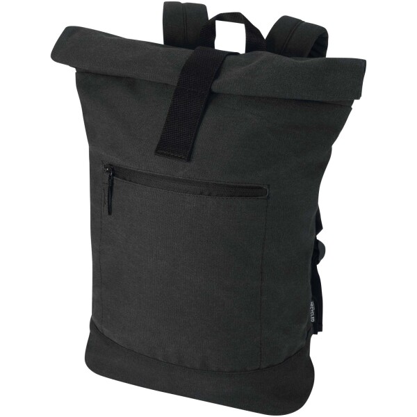 Recanvas 14” GRS recycled rolltop backpack 16L