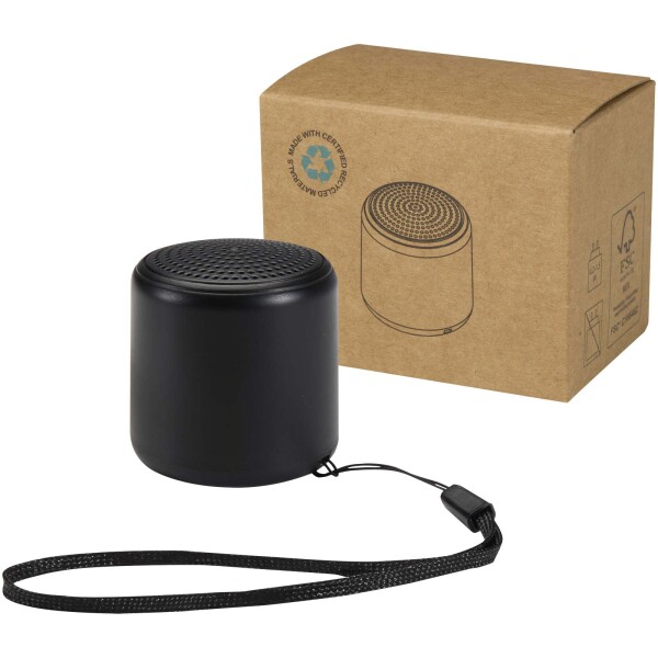 Velkis 3W recycled plastic wireless Bluetooth® speaker