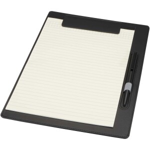 Clast A4 clipboard with magnetic closure and RCS recycled ballpoint pen (black ink) - Reklamnepredmety