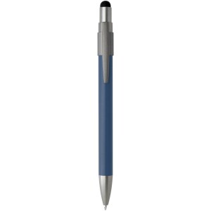 Rill RCS recycled ballpoint pen with stylus and fidget spinner (black ink) - Reklamnepredmety