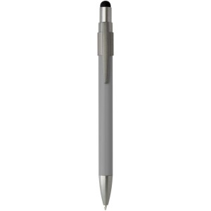Rill RCS recycled ballpoint pen with stylus and fidget spinner (black ink) - Reklamnepredmety