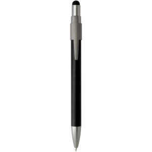 Rill RCS recycled ballpoint pen with stylus and fidget spinner (black ink) - Reklamnepredmety
