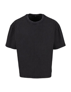 Vintage Cropped Heavy Oversize Tee - Reklamnepredmety