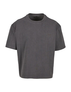 Vintage Cropped Heavy Oversize Tee - Reklamnepredmety