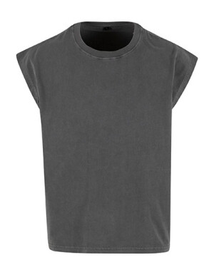 Vintage Cropped Heavy Sleeveless Tee - Reklamnepredmety
