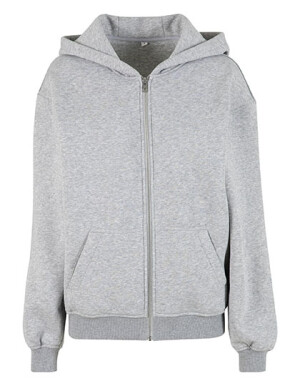 Ladies Loose Fit Zip Hoody - Reklamnepredmety
