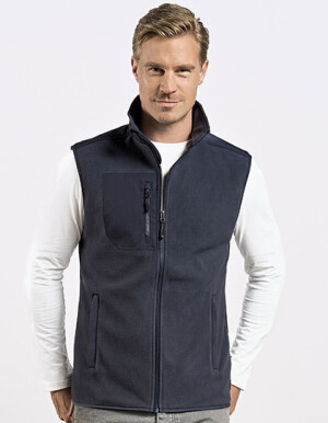 Men´s Canvas Fleece Vest - Reklamnepredmety