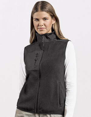 Women´s Canvas Fleece Vest - Reklamnepredmety